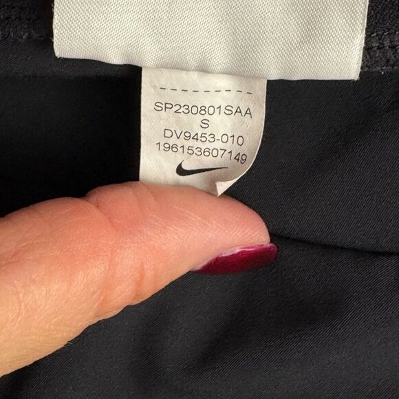 Nike Dri Fit Black Joggers Women's SM Activewear Athleisure Lightweight Running - Picture 12 of 12